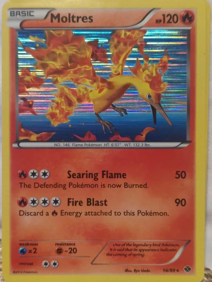 Next Destinies Moltres [Holo] Pokémon card